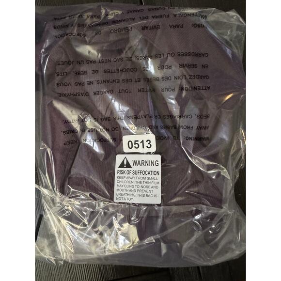 St John’s Bay Ribbed Polo Tunic Top Purple Wine Autumn Cozy Fall Relaxed XL - Picture 6 of 10